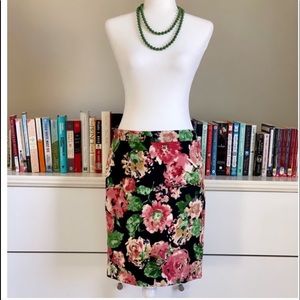 Talbots | Floral Pencil Skirt